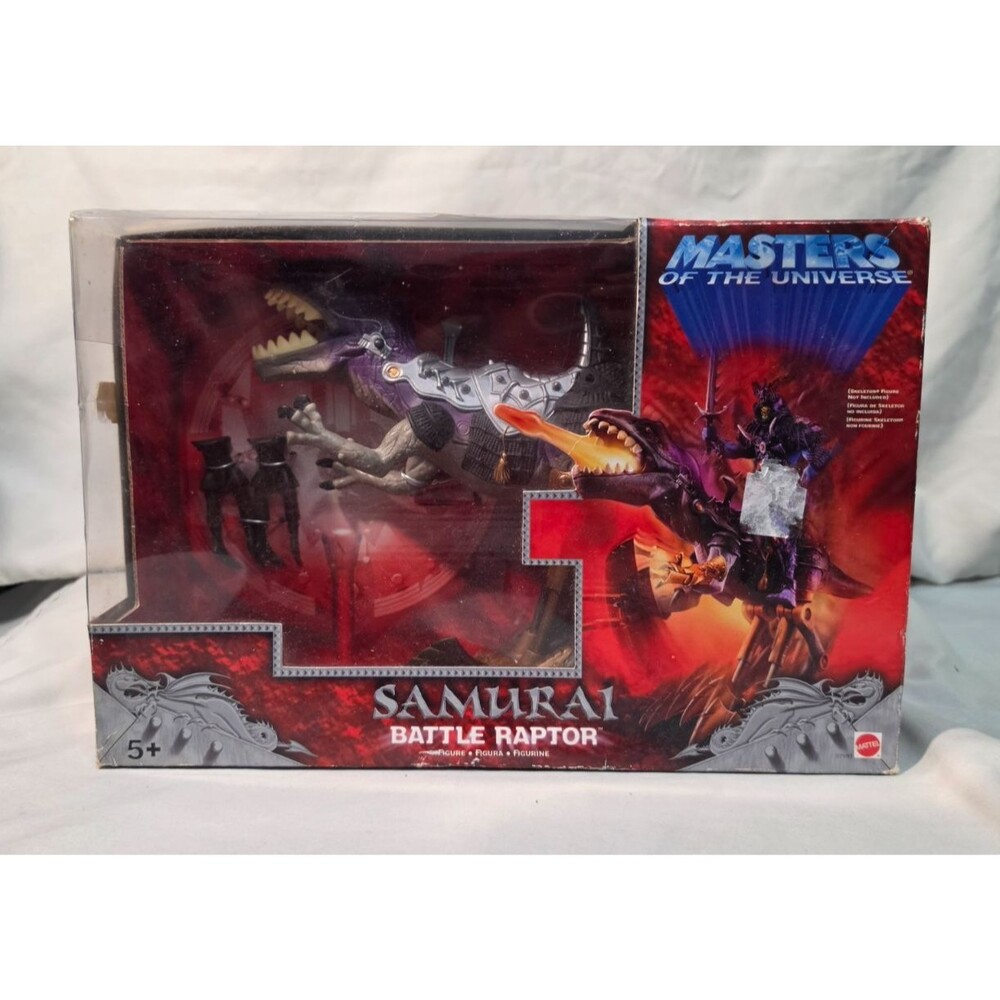 Vintage Mattel Masters of The Universe MOTU 200X Samurai Battle Raptor 2002 New